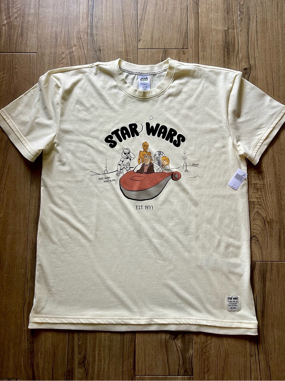 Disney Star Wars Cream Graphic Tee
